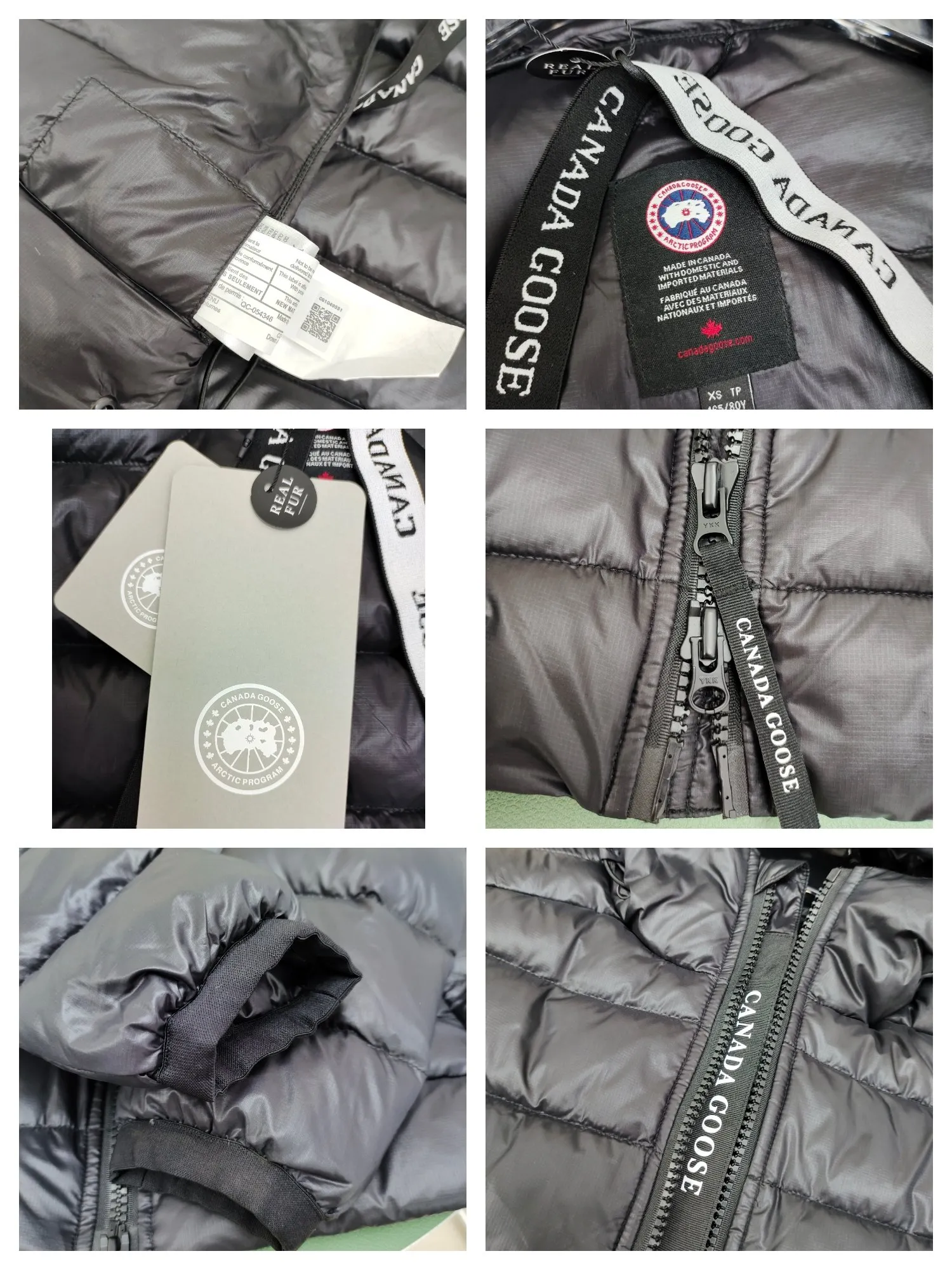 P860 ————2227MB model (high version) Canada goose Canada Goose Crofton hooded light down jacket, this is a down jacket suitable for late autumn and early winter: on cold and rainy mornings, it can be used as a layer of warmth inside the rainproof jacket, and can be worn alone in the late autumn and early winter with a little bit of coolness. Filled with white duck down. The Crofton Hooded Jacket is a versatile, lightweight and versatile piece that even packs itself in for easy transport. The inner layer has removable elastic straps, making the jacket easy to carry on the shoulder and hands-free. 2 zippered hand pockets with fleece fabric on the knuckle side for softness and warmth. Color: black with black label, black with red label, ocean blue, superoxide blue, silver birch red label, silver birch black label Size: XS-2XL